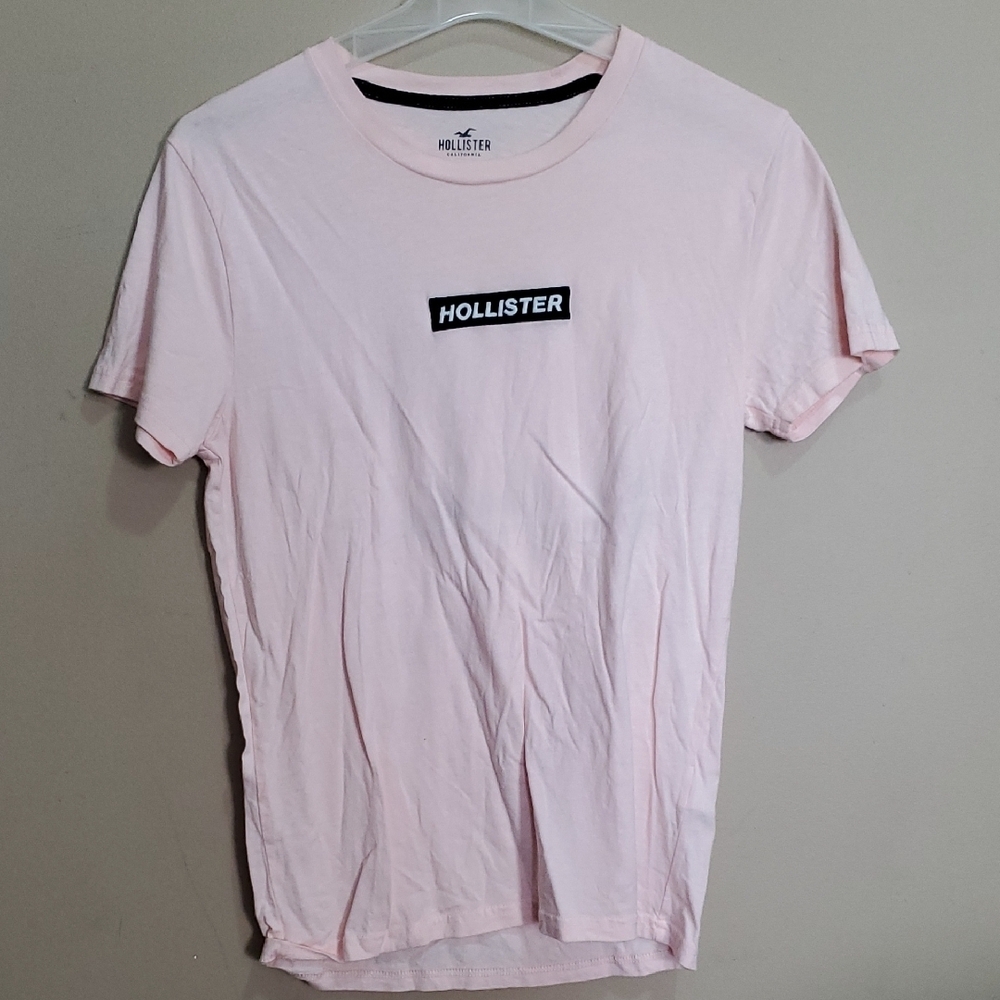 Hollister Light Pink Short Sleeve Tee Size Xs